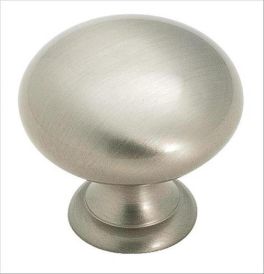 Amerock Brass Classics 1-1/4(32) Inch Lenght Cabinet Knob Satin Nickel