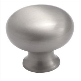 Amerock Classics 1-5/16(33) Inch Lenght Cabinet Knob Satin Nickel