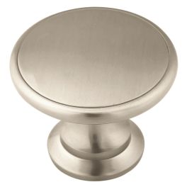 Amerock Hint Of Heritage® 1-3/4(44) Inch Lenght Cabinet Knob Satin Nickel