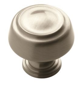 Amerock Kane™ 1-3/16(30) Inch Lenght Cabinet Knob Satin Nickel