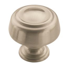 Amerock Kane™ 1-5/8(41) Inch Lenght Cabinet Knob Satin Nickel