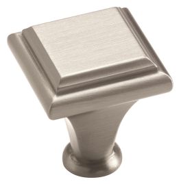 Amerock Manor 1(25) Inch Lenght Cabinet Knob Satin Nickel