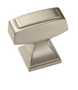 Amerock Mulholland™ 1-1/4(32) Inch Lenght Cabinet Knob Satin Nickel