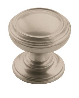 Amerock Revitalize 1-1/4(32) Inch Lenght Cabinet Knob Satin Nickel