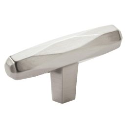 Amerock St. Vincent 2-1/2(64) Inch Lenght Cabinet Knob Satin Nickel