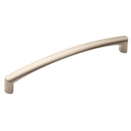 Amerock Essential'Z™ 6-5/16(160) Inch Center to Center Handle Cabinet Pull Satin Nickel Matte