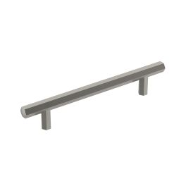 Amerock Caliber 5-1/16(128) Inch Center to Center Handle Cabinet Pull Satin Nickel