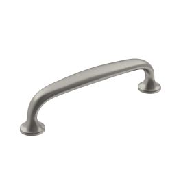 Amerock Renown 3-3/4(96) Inch Center to Center Handle Cabinet Pull Satin Nickel
