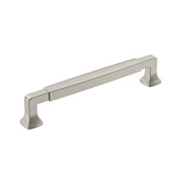 Amerock Stature 6-5/16(160) Inch Center to Center Handle Cabinet Pull Satin Nickel