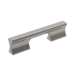 Amerock Status 3-3/4(96) Inch Center to Center Handle Cabinet Pull Satin Nickel