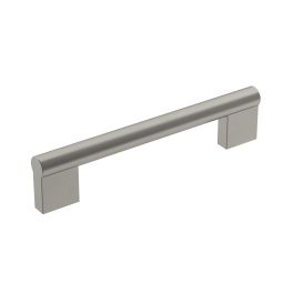 Amerock Versa 5-1/16(128) Inch Center to Center Handle Cabinet Pull Satin Nickel