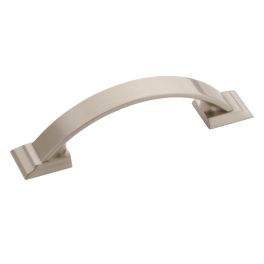 Amerock Candler 3(76) Inch Center to Center Handle Cabinet Pull Satin Nickel