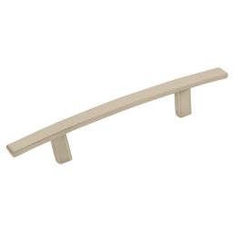 Amerock Cyprus™ 3-3/4(96) Inch Center to Center Handle Cabinet Pull Satin Nickel