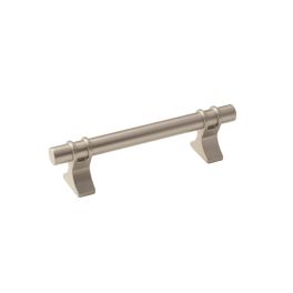 Amerock Davenport 3-3/4(96) Inch Center to Center Handle Cabinet Pull Satin Nickel