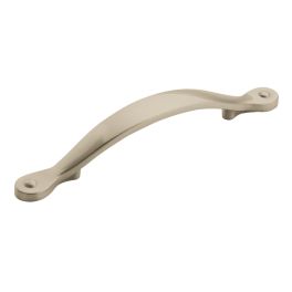 Amerock Inspirations™ 3-3/4(96) Inch Center to Center Handle Cabinet Pull Satin Nickel