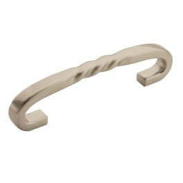 Amerock Inspirations™ 3-3/4(96) Inch Center to Center Handle Cabinet Pull Satin Nickel