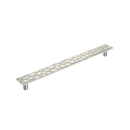 Amerock Kamari 10-1/16(256) Inch Center to Center Handle Cabinet Pull Satin Nickel