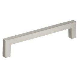 Amerock Monument 5-1/16(128) Inch Center to Center Handle Cabinet Pull Satin Nickel