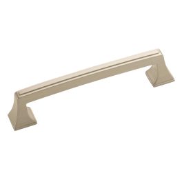 Amerock Mulholland™ 5-1/16(128) Inch Center to Center Handle Cabinet Pull Satin Nickel