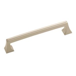 Amerock Mulholland™ 6-5/16(160) Inch Center to Center Handle Cabinet Pull Satin Nickel