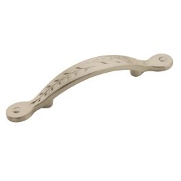 Amerock Nature'S Splendor™ 3(76) Inch Center to Center Handle Cabinet Pull Satin Nickel