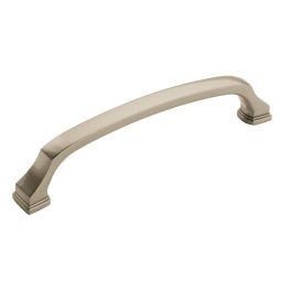 Amerock Revitalize 6-5/16(160) Inch Center to Center Handle Cabinet Pull Satin Nickel