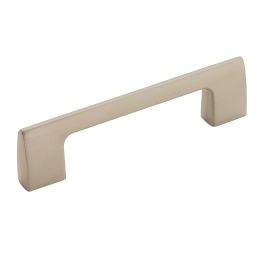 Amerock Riva 3-3/4(96) Inch Center to Center Handle Cabinet Pull Satin Nickel