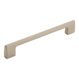 Amerock Riva 6-5/16(160) Inch Center to Center Handle Cabinet Pull Satin Nickel