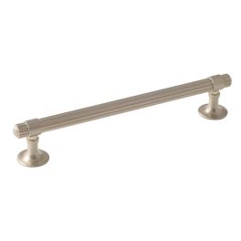 Amerock Sea Grass 6-5/16(160) Inch Center to Center Handle Cabinet Pull Satin Nickel