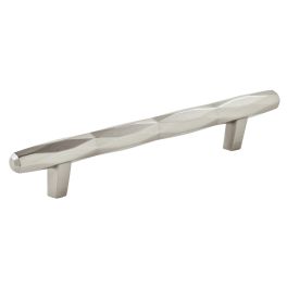 Amerock St. Vincent 5-1/16(128) Inch Center to Center Handle Cabinet Pull Satin Nickel