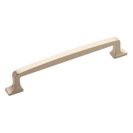 Amerock Westerly™ 6-5/16(160) Inch Center to Center Handle Cabinet Pull Satin Nickel