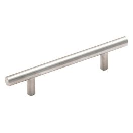 Amerock Bar Pulls 3-3/4(96) Inch Center to Center Handle Cabinet Pull Stainless Steel