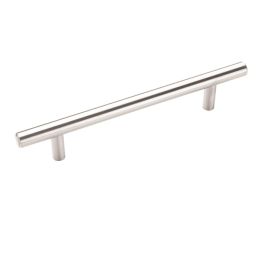 Amerock Bar Pulls 5-1/16(128) Inch Center to Center Handle Cabinet Pull Sterling Nickel