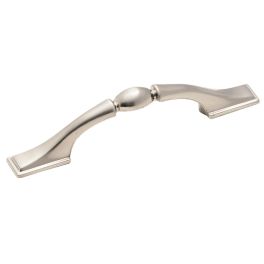 Amerock Sterling Traditions 3(76) Inch Center to Center Handle Cabinet Pull Sterling Nickel