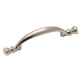 Amerock The Anniversary Collection™ 3(76) Inch Center to Center Handle Cabinet Pull Sterling Nickel