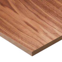 MDF Walnut  Plain Sliced A1 (3/4 in x 4 ft x 8 ft)