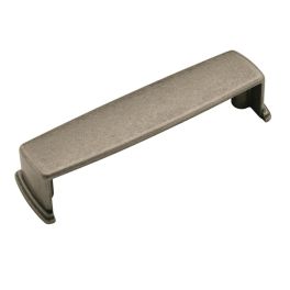 Amerock Kane™ 3-3/4(96) Inch Center to Center Handle Cabinet Cup Pull Weathered Nickel