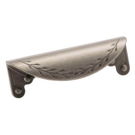 Amerock Nature'S Splendor™ 3(76) Inch Center to Center Handle Cabinet Cup Pull Weathered Nickel