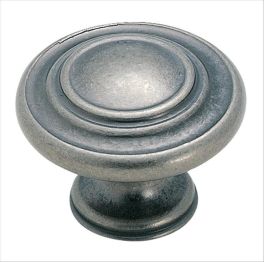 Amerock Inspirations™ 1-5/16(33) Inch Lenght Cabinet Knob Weathered Nickel