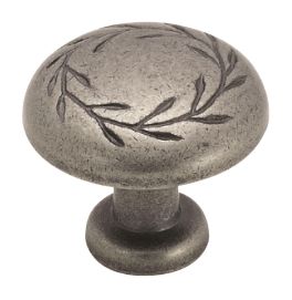 Amerock Nature'S Splendor™ 1-5/16(33) Inch Lenght Cabinet Knob Weathered Nickel