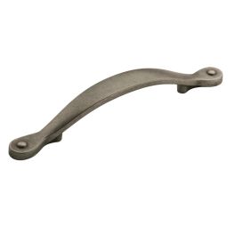 Amerock Inspirations™ 3-3/4(96) Inch Center to Center Handle Cabinet Pull Weathered Nickel