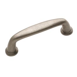 Amerock Kane™ 3(76) Inch Center to Center Handle Cabinet Pull Weathered Nickel