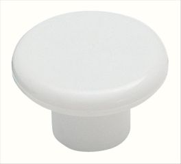 Amerock Everyday Heritage 1-1/4(32) Inch Lenght Cabinet Knob White