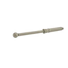 7 in Satin Nickel Insert Valet Rod Satin Nickel  0.5 in (13 mm) W x 3.75 in (95 mm) D x 0.5 in (13 mm) H