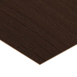 Chocolate Hardboard MDF, 1 Side (1/8 in x 4 ft x 8 ft)