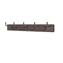 14 in Oil Rubbed Bronze Pullout Belt Rack Oil Rubbed Bronze  2.5 in (64 mm) W x 14 in (356 mm) D x 1.88 in (48 mm) H