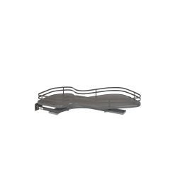 15 in Single-Tier Organizer for a Blind Right Gray  33 in (838 mm) W x 21.85 in (555 mm) D x 6.5 in (165 mm) H