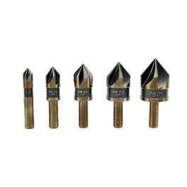 5 Pc Pro Set Countersink For Metal