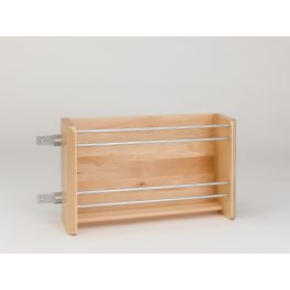 21 in Large Door mount Foil Rack Natural  16.13 in (410 mm) W x 4 in (102 mm) D x 8 in (203 mm) H