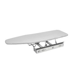 Vanity Pullout Ironing Board Gray  14.25 in (362 mm) W x 19.81 in (503 mm) D x 4 in (102 mm) H